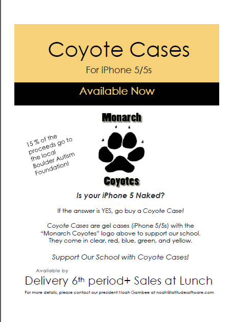 Coyote Cases Flyer